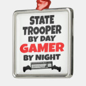 州トルーパーバイデイゲーマーバイナイト メタルオーナメント (左)