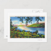 州ハイヴィーな青いポイントのビュー ポストカード (正面/裏面)