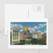 州ハウスの外観 ポストカード (正面/裏面)