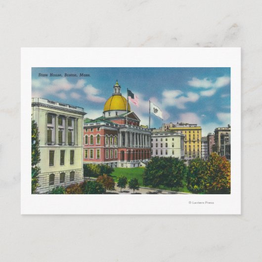 州ハウスの外観 ポストカード (正面)