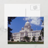 州ハウス、プロビデンス、ロードアイランド（アメリカ） ポストカード (正面/裏面)