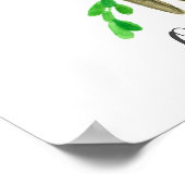 州バードオクラホマシザーテイルフライキャッチャー ポスター (角)