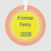 州バードオブウィスコンシン オーナメント (裏面)