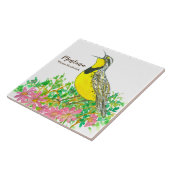 州バードオブモンタナメドウラルクソンバード タイル (側面)