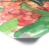 州バードオブワシントンアメリカンゴールドフィンチイエロー ポスター (角)