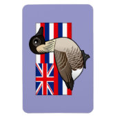 州バードラブル・オブ・ハワイ：ネネ マグネット (縦)