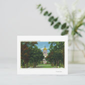 州パークビューオブザ州キャピトル建物 ポストカード (スタンド正面)