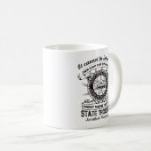州パーソナライズされたトルーパー評価 コーヒーマグカップ (正面右)
