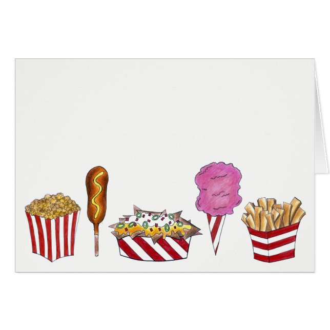 州フェアカーニバルフーズCorndog Popcorn Nachos (正面横)