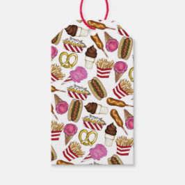 州フェアカーニバルフードナチョスコットンキャンディ ギフトタグ