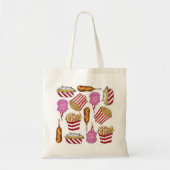 州フェアカーニバルフードナチョスコットンキャンディ トートバッグ (正面)