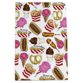 州フェアカーニバルフードナチョスコットンキャンディ ミディアムペーパーバッグ (正面)