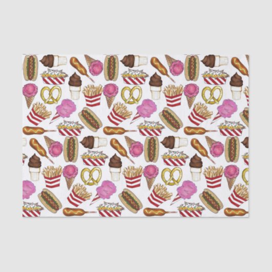 州フェアカーニバルフードナチョスコットンキャンディ 薄葉紙 (正面)