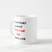 州フェア・ファン、熱心 コーヒーマグカップ (正面左)