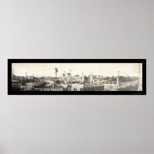 州フェアDallas TX写真1908 ポスター (正面)