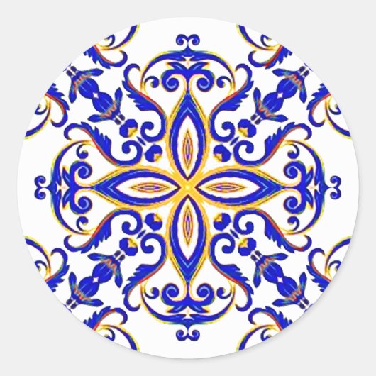 州フランスの ラウンドシール (正面)