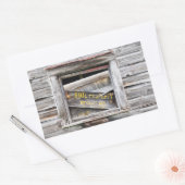 州プロパティ 長方形シール (封筒)