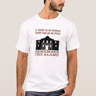 州ボーダーはアラモを覚えていません Tシャツ