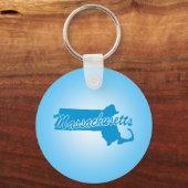 州マサチューセッツ州キーチェーン キーホルダー (正面)