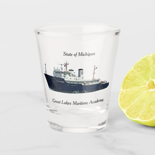 州ミシガンショットグラス ショットグラス (正面)