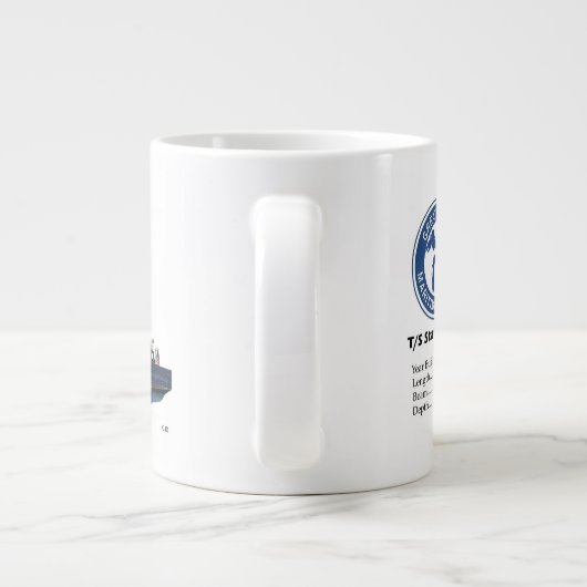 州ミシガンジャンボマグ ジャンボコーヒーマグカップ (裏面)