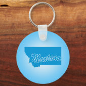 州モンタナキーチェーン キーホルダー (正面)