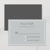 州ラブコレクションの結婚式の出欠 出欠カード (正面/裏面)