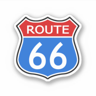 州ルート66旅行 シール