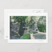 州公園入口トンネルと歩道橋 ポストカード (正面/裏面)