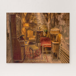 州刑務所フィラデルフィア・アル・カポネの細胞。 ジグソーパズル