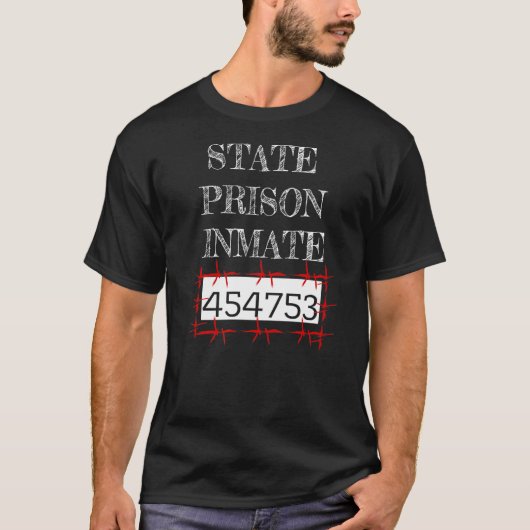 州刑務所被収容者 Tシャツ (正面)