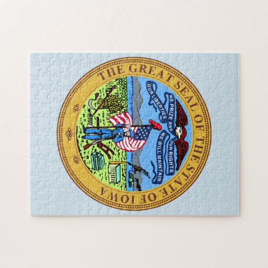 州印。 ジグソーパズル (横)