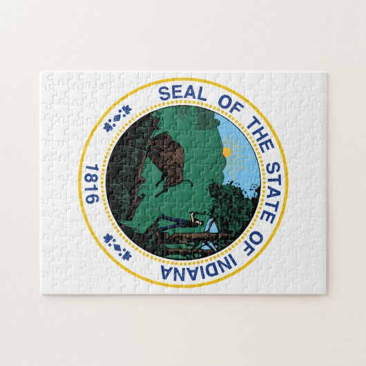 州印。 ジグソーパズル (横)