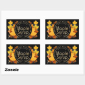 州名とSugarmaker（バッチおよび日付）の更新 長方形シール (シート)