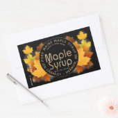 州名とSugarmaker（バッチおよび日付）の更新 長方形シール (封筒)