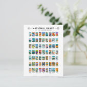 州名簿ヴィンテージ統一されたの国立公園 カード (スタンド正面)
