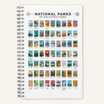 州名簿ヴィンテージ統一されたの国立公園