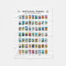 州名簿ヴィンテージ統一されたの国立公園