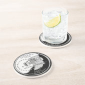 州四半期インディアナ逆側フェイク コースター (側面)