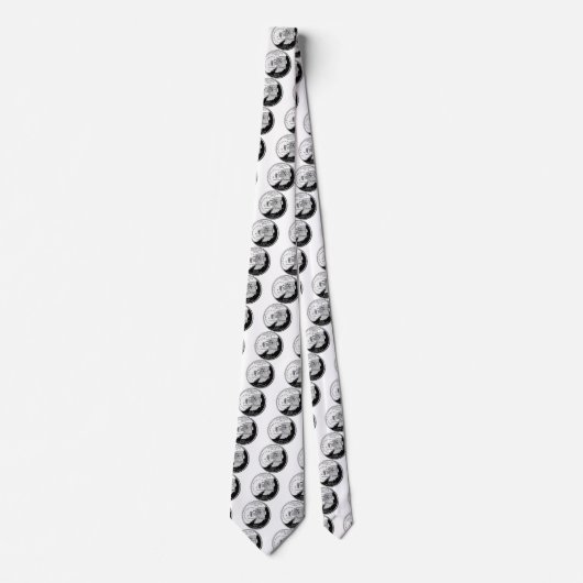 州四半期インディアナ逆側フェイク ネクタイ (正面)