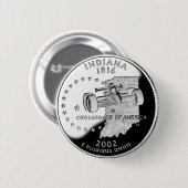 州四半期インディアナ逆側フェイク 缶バッジ (正面&裏面)