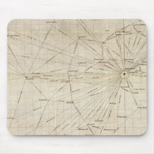 州図 マウスパッド (正面)