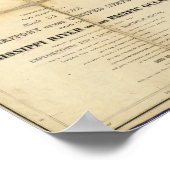 州国の地図統一された2 ポスター (角)