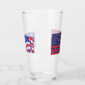 州国旗統一されたの愛国者 タンブラーグラス (左)