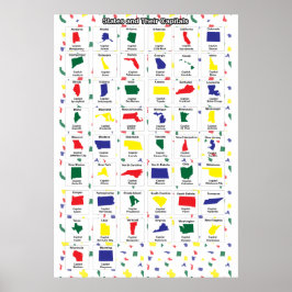 州大文字プリント ポスター