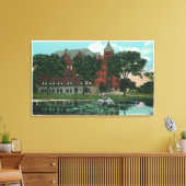 州師範学校の外観 キャンバスプリント (インサイチュ (リビング))