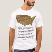 州憲法のプリアンブル Tシャツ (正面)