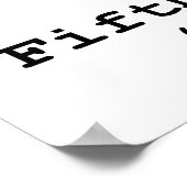 州憲法第五統一された改正 ポスター (角)