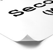 州憲法第統一された二改正 ポスター (角)