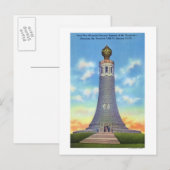 州戦争記念館の山頂からの眺め ポストカード (正面/裏面)